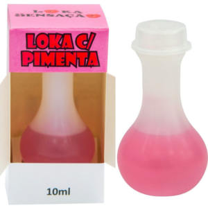 Loka com Pimenta Gel Comestível CHICLETE 10ml Loka Sensação - Sexshop