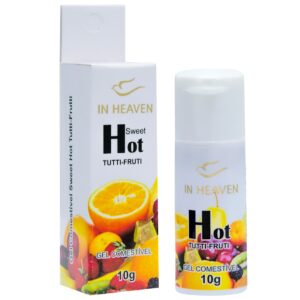 In Heaven Gel Comestível TUTTI FRUTTI Hot 10G INTT - Sex shop