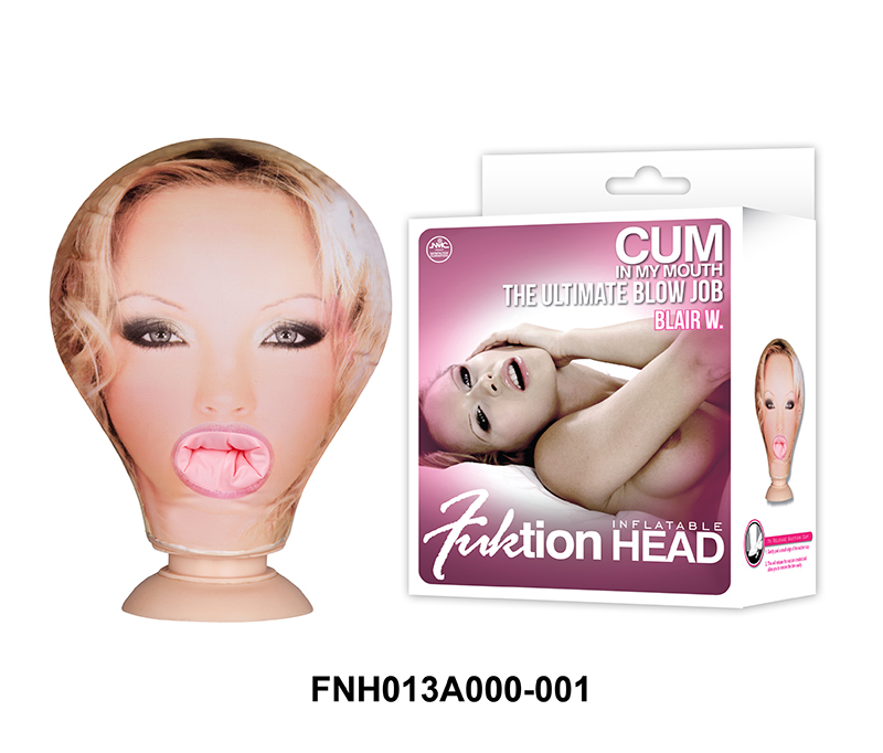 Fuktion Head Inflatable - Cabeça de boneca inflável e penetrável - Sex shop