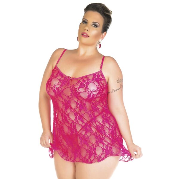 Camisola Sexy, Camisola Gigi Plus Siza Pimenta Sexy Vermelha