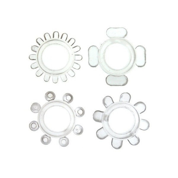 Anel Peniano Mega Strech transparente - Sexyshop