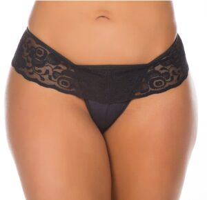 Fio Dental Strappy Pimenta Sexy Preta - Calcinha Sexy