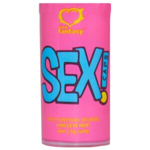 Bolinha Beijável Chiclete Hot Sex Caps 02 Unidades Sexy Fantasy - Sexshop