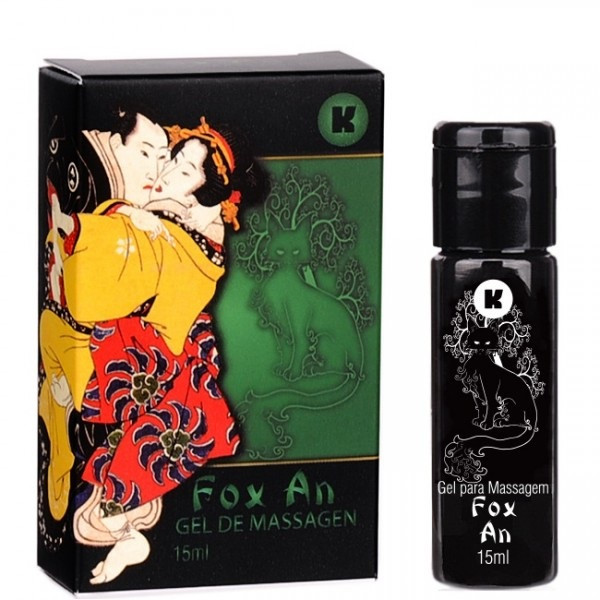 Gel Lubrificante Anal Fox-An 15ml - Sexshop