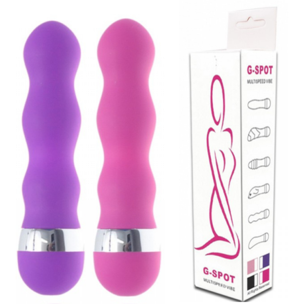 Vibrador Formato Escalonado Multivelocidade - 11,5x2,7 CM