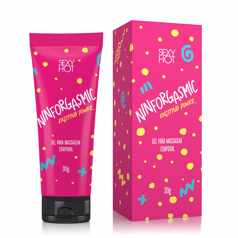 Gel Excitante Feminino Orgasmo - Ninforgasmic - Sexshop