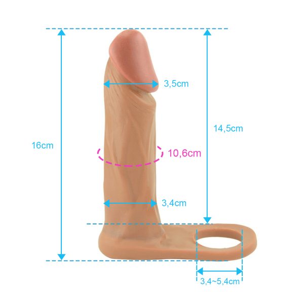 Anel Peniano Companheiro Amigão 16x3cm SOULSEX - Sex shop - Image 3