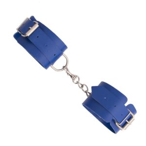 Algema Bracelete em BEDIN Azul Laminado DOMINATRIXXX - Sex shop