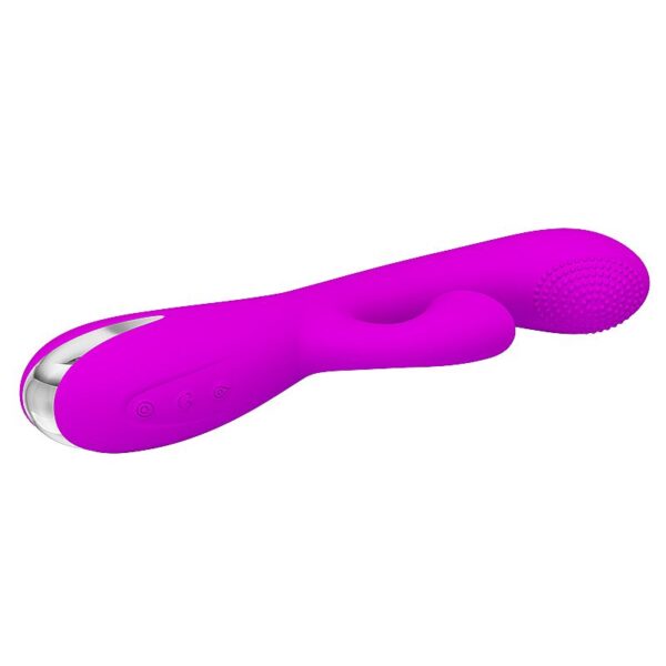 Vibrador Duplo Motor com Sucção do Clitóris- Pretty love Roy - Sex shop