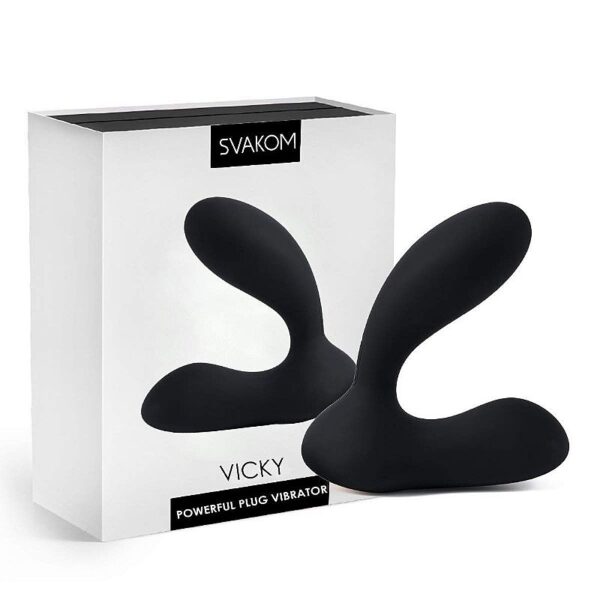 Massageador Próstata Puro Silicone- Svakom Vicky - Sexshop