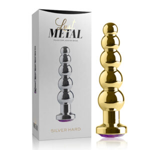 Plug anal Joia Escalonado Lust Metal - Plug Golden Hard - Sex shop