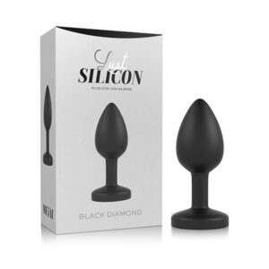 Plug Anal Lust Silicon - Plug Black Diamond Silicon - Sexshop