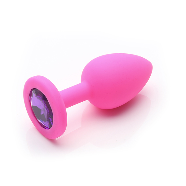 Plug Anal Rosa Lust Silicon - Plug Pink Diamond Silicon - Sexshop