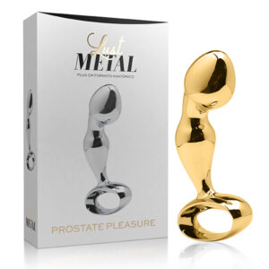 Estimulador de Próstata Lust Metal - Plug Prostate Pleasure Gold - Sexshop