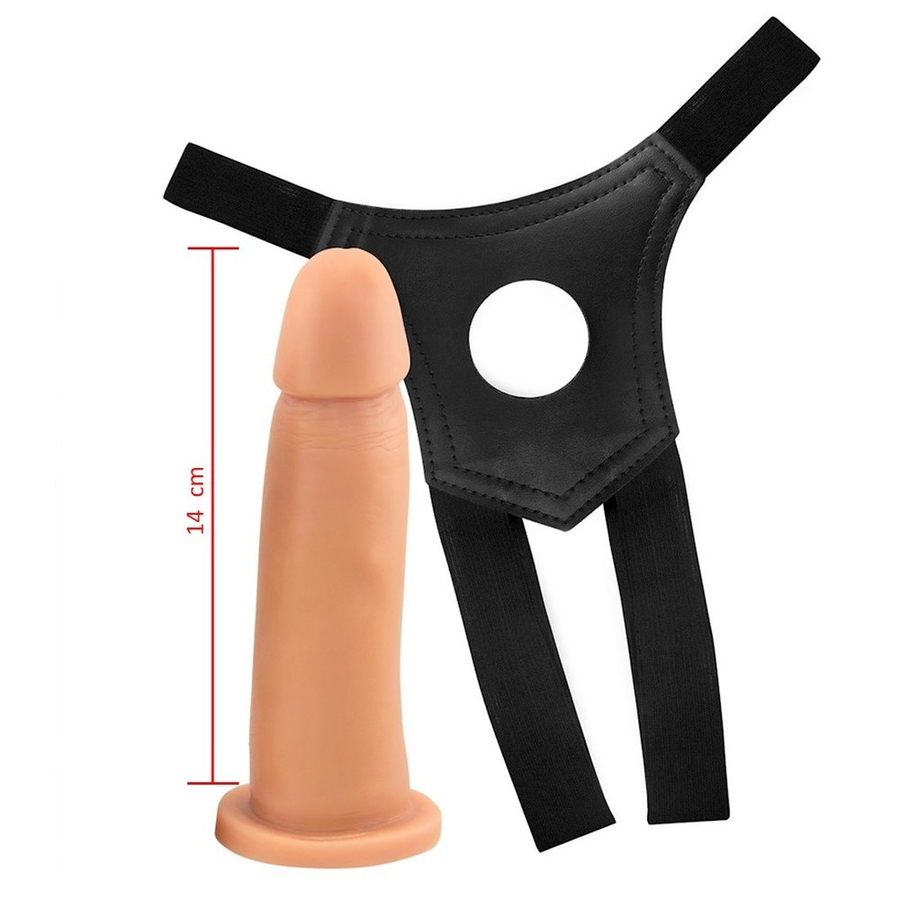 Cinta Peniana com Pênis Maciço 14x3.8 Sexy Fantasy - Sex shop