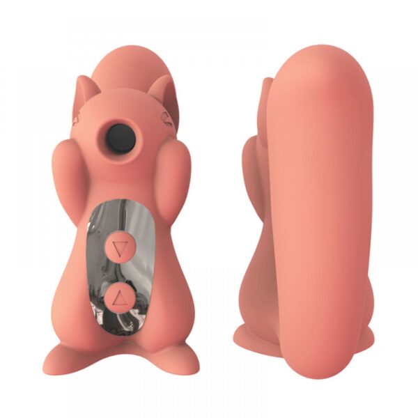 Vibrador Esquilo com Sucção para Clitóris e Seios - Miss UU - Kiss Toy