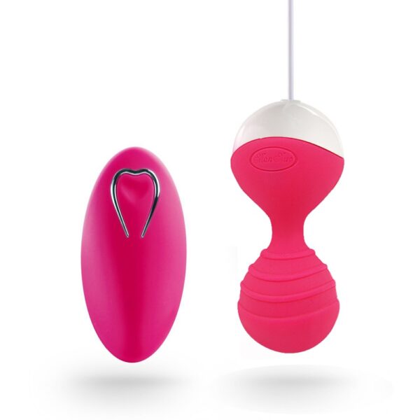 Vibrador Esfera para Pompoar Recarregável Wireless com 10 Modos de Vibração - MAN NUO MoNie - Sexshop