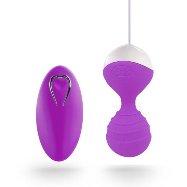 Vibrador Esfera para Pompoar Recarregável Wireless com 10 Modos de Vibração - MAN NUO MoNie - Sexshop