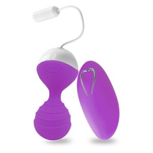 Vibrador Esfera para Pompoar Recarregável Wireless com 10 Modos de Vibração - MAN NUO MoNie - Sexshop