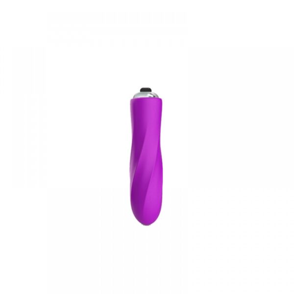 Cápsula Vibratória com Capa em Silicone Retorcida - Sexshop