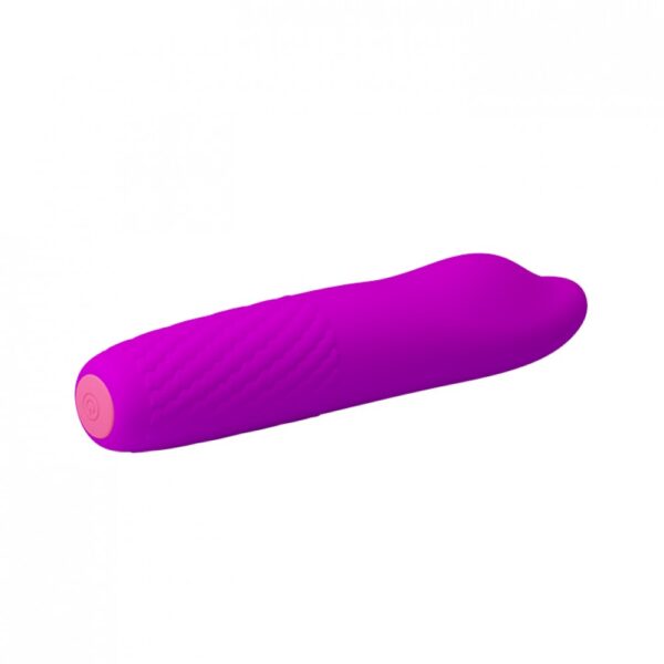 Mini Vibrador Rotativo com 4 Modos de Vibração e 4 Modos de Rotação - PRETTY LOVE BURKE - Sexy shop