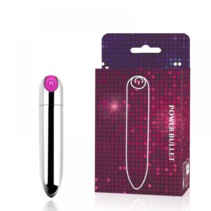 Vibrador Power Bullet Recarregável com 10 Modos de Vibração - POWER BULLET YOU VIBE - Sexshop