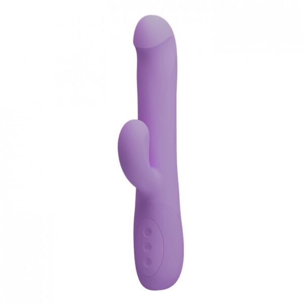 Vibrador Recarregável Rotativo Ponto G com 12 Modos de Rotação e 4 Modos de Vibração - PRETTY LOVE TRUMAN - Sex shop