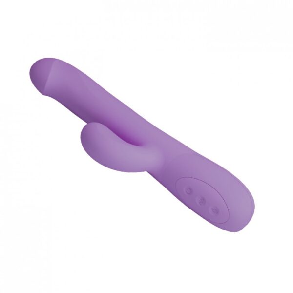 Vibrador Recarregável Rotativo Ponto G com 12 Modos de Rotação e 4 Modos de Vibração - PRETTY LOVE TRUMAN - Sex shop