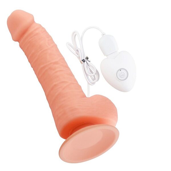 Dildo Grande Recarregável com 20 Vibrações - Passionate Lust - Aphrodisia Sex shop - Image 3