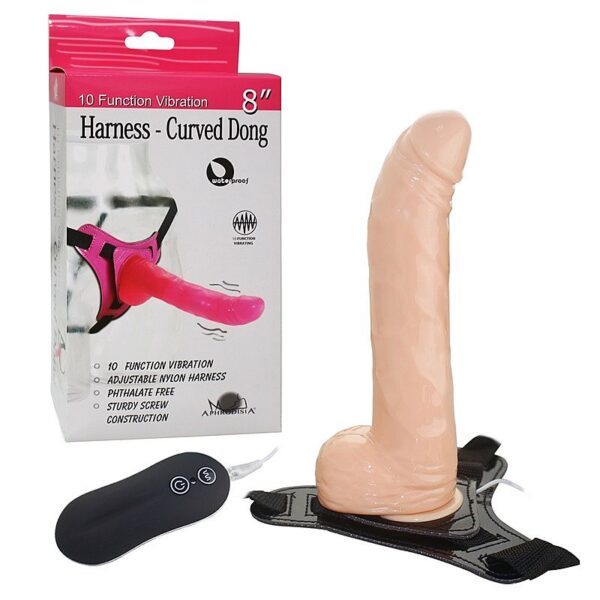 Cinta Peniana com Vibrador - Harness - Aphrodisia Sexshop