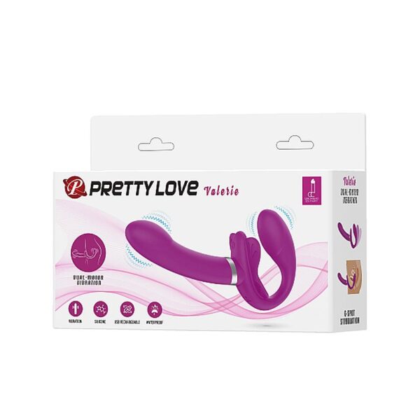Vibrador de casal com Ponto G StrapLess - Valerie - Pretty Love Sex shop - Image 7