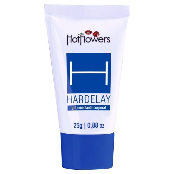 Kit 03 Hardelay Retardador Bisnaga Azul 25gr Hot Flowers - Sexshop