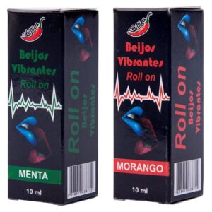 Kit Gel do Beijo Sexo Oral Vibrante em Rollon 10ml - Chillies - Sex shop