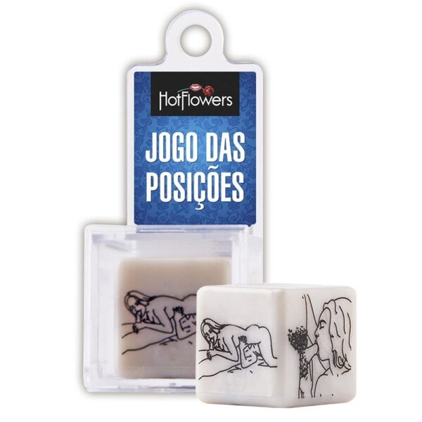 Dadinho de Posições Jogo das Posições HotFlowers - Sex shop