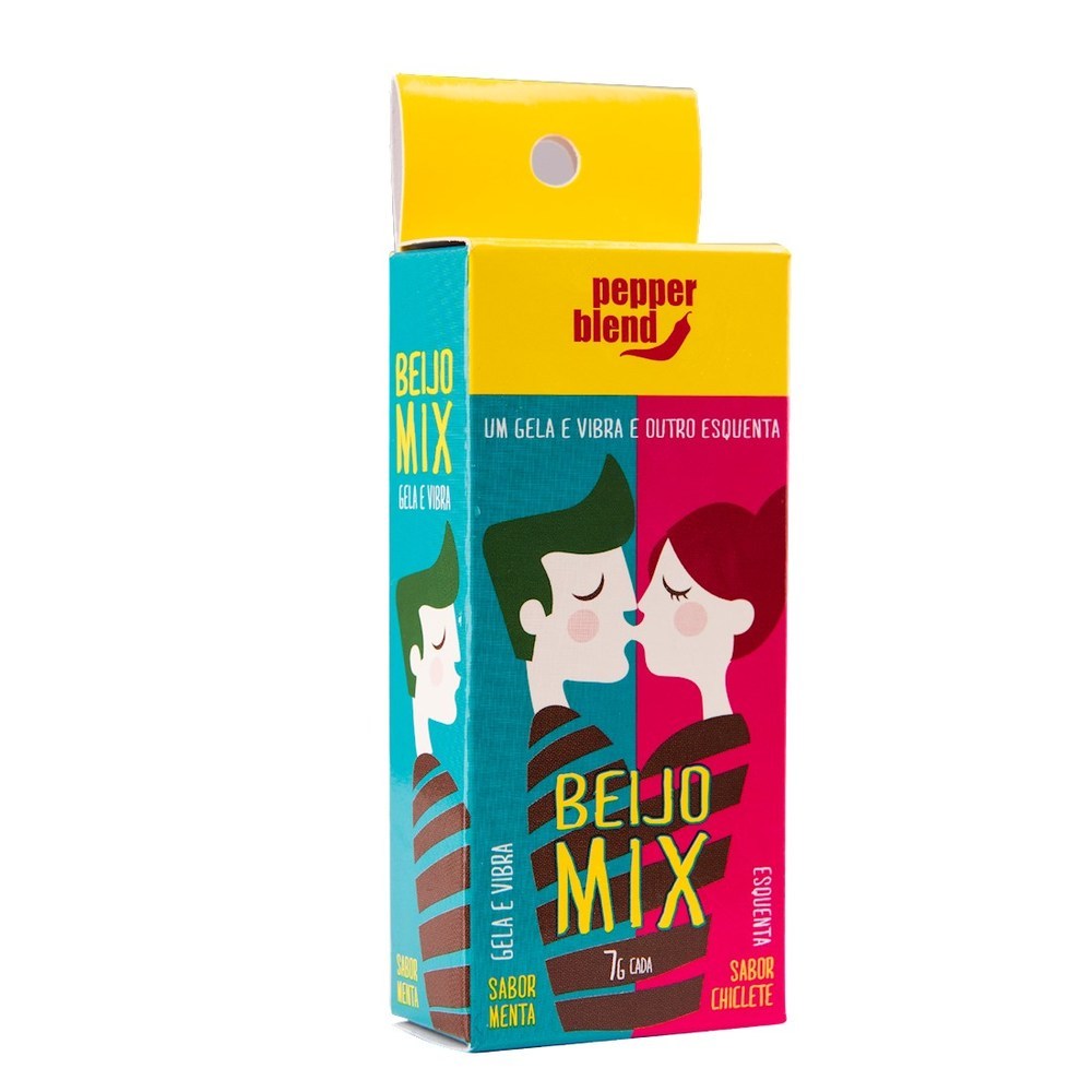 Gel do Beijo Mix 14g Pepper Blend - Sexyshop