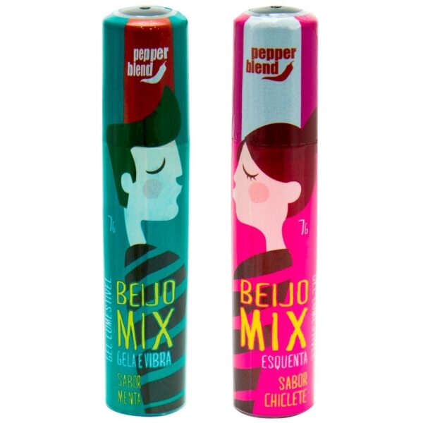 Gel do Beijo Mix 14g Pepper Blend - Sexyshop