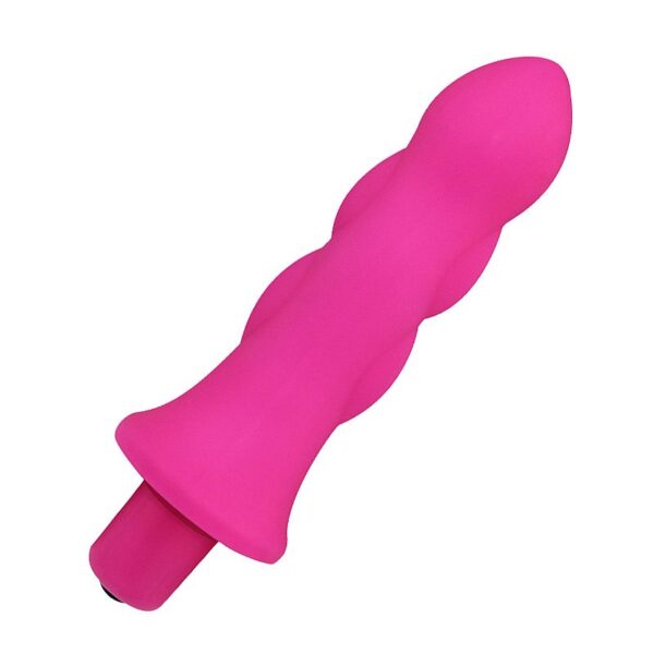 Vibrador Escalonado em Silicone com 7 Vibrações Impulse - MYSTIQUE ROCKET VIBE - Sex shop - Image 2