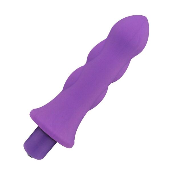 Vibrador Escalonado em Silicone com 7 Vibrações Impulse - MYSTIQUE ROCKET VIBE - Sex shop - Image 3