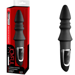 Climax Track - Joyful Plug - 5.5" Silicone Rechargeable Vibrator - 14cm - Motor super potente - Sexshop