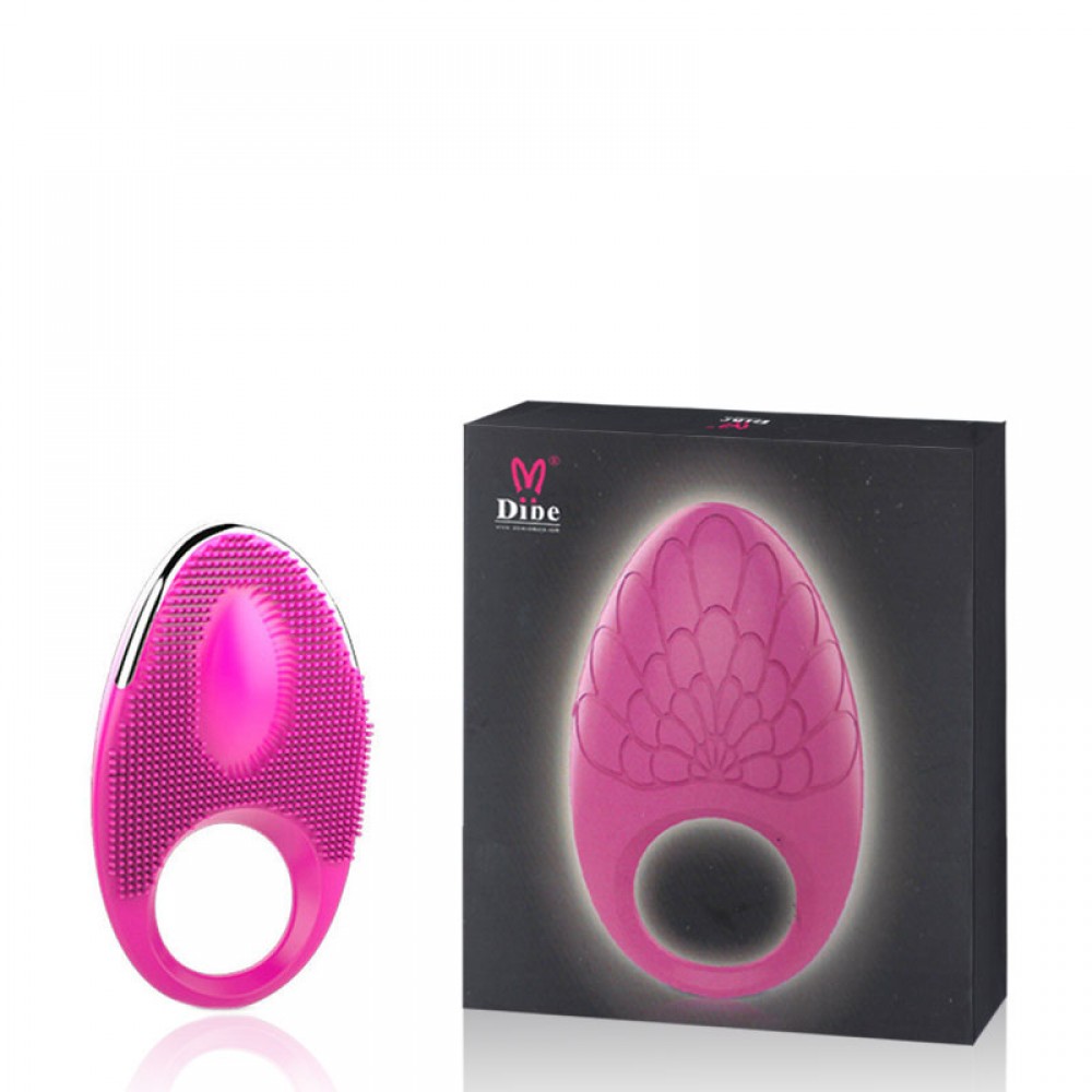 Anel Peniano Recarregável com Micro Saliências Estimuladoras - Sexshop