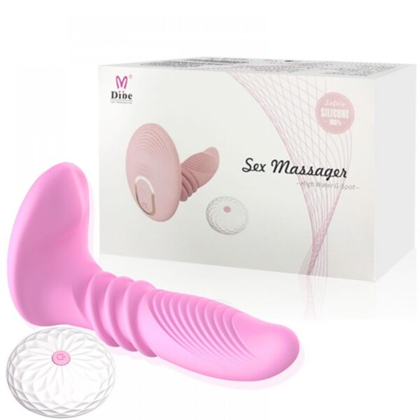 Estimulador Clitoriano Recarregável Vai e Vem com 7 Modos de Vibração - DIBE SEX MASSAGER - Sexshop