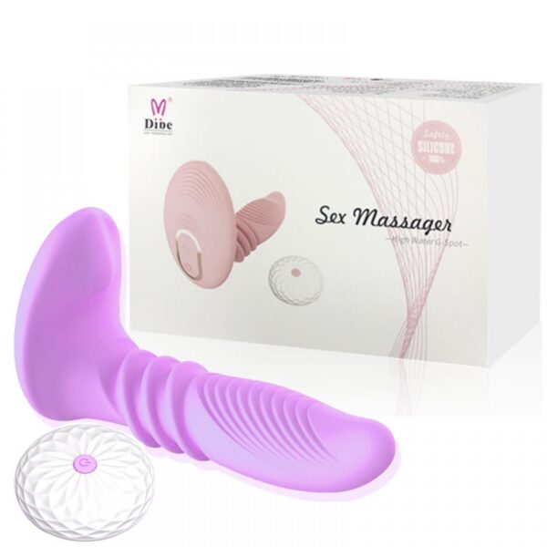 Estimulador Clitoriano Recarregável Vai e Vem com 7 Modos de Vibração - DIBE SEX MASSAGER - Sexshop