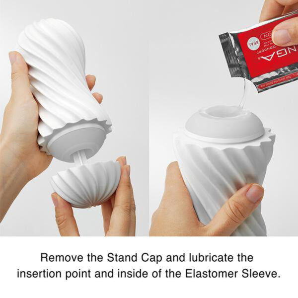 Masturbador Tenga Flex - Silky White - Sexshop