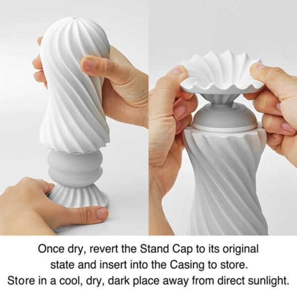 Masturbador Tenga Flex - Silky White - Sexshop