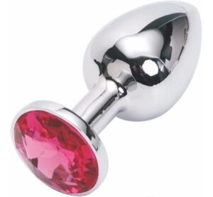 Plug Anal Joia Pequeno com Pedra em Cores Diversas - Sex shop