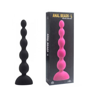 Plug Anal Recarregável com 10 Modos de Vibração - ANAL BEADS - Sex shop