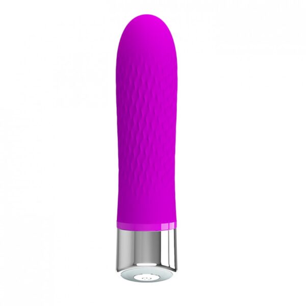 Vibrador Personal com Saliências Estimuladoras e 12 Modos de Vibração - PRETTY LOVE SEBASTIAN - Sexshop