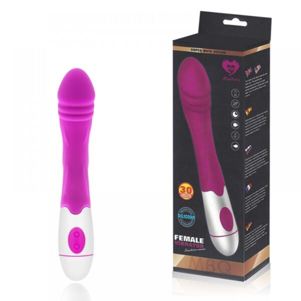 Vibrador com Ponta em Formato de Pênis com 30 Modos de Vibração - FEMALE VIBRATOR - Sexshop