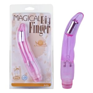 Vibrador Cristal G-Spot Aphrodisia - Vibração na Ponta - Sex shop