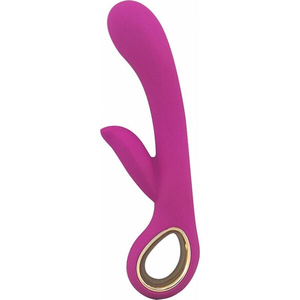 Vibrador Recarregável Alice em Puro Silicone - 16 Velocidades - 19cm - Sex shop